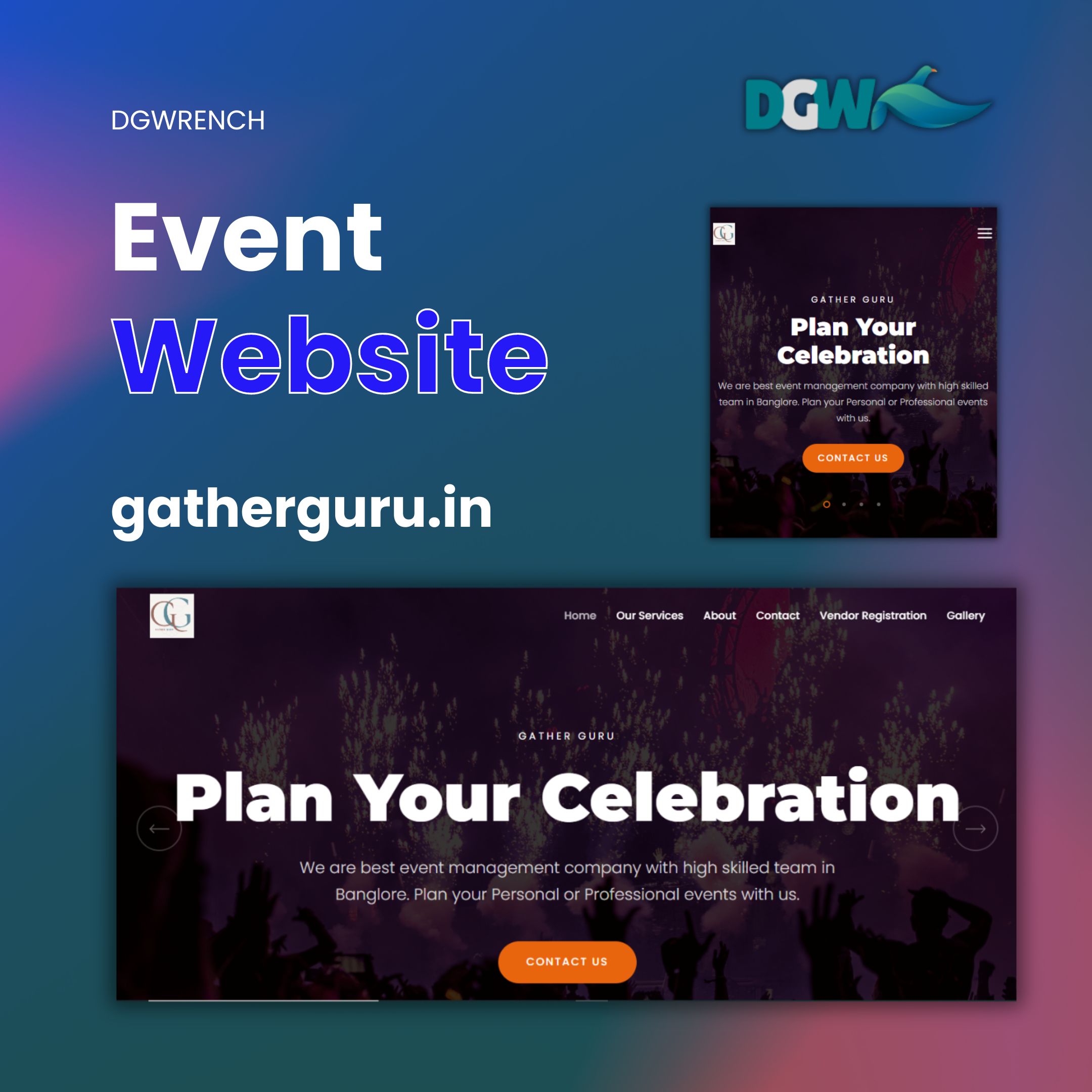 Event Website - dgwrench